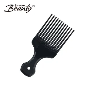 Plastica Afro Pik Lift parrucca treccia capelli uomo Styling pettine