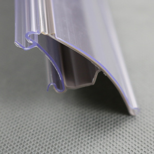 Plastik raf kenar fiyat etiketi tutucu şerit rayları - Product Image 1