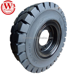 <span class=keywords><strong>Ruedas</strong></span> de Goma Sólida para Montacargas Eléctrico de 18 <span class=keywords><strong>Pulgadas</strong></span> 18x7-8 con Conjunto de Llantas - Product Image 1
