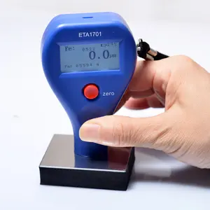 ETA-1701 Teste de Pintura Digital medidor de espessura de revestimento de zinco de Alta Qualidade Instrumento de medição da espessura da pintura do carro