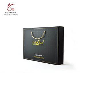 Custom Forte e Durevole di Cartone Scatola di Carta per il Cuscino <span class=keywords><strong>In</strong></span> <span class=keywords><strong>Lattice</strong></span> con Maniglia - Product Image 2