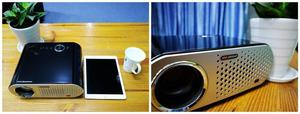 High definition home văn phòng và ngoài trời máy chiếu hỗ trợ Bluetooth và WiFi máy chiếu, 1080 P <span class=keywords><strong>GP90</strong></span> - Product Image 3
