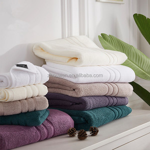 High class 100% cotton five-star hotel <span class=keywords><strong>royal</strong></span> Velvet luxury bath towel set - Product Image 1