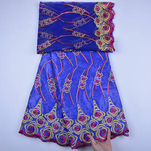 1310 Dentelle Bazin Brodé pour Robes de Soirée pour Femmes Africaines Bazin <span class=keywords><strong>Getzner</strong></span> Austria Riche Dentelle Bazin Africain - Product Image 3