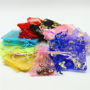 <span class=keywords><strong>Sac</strong></span> en <span class=keywords><strong>organza</strong></span> de petite taille 7*9 CM pour emballage de bijoux cadeaux 100 pièces par <span class=keywords><strong>sac</strong></span> - Product Image 6