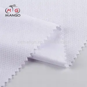 Chất Lượng Cao Breathable Lưới 100% Polyester Birdeye Thời Trang Jacquard Vải Trong Kho