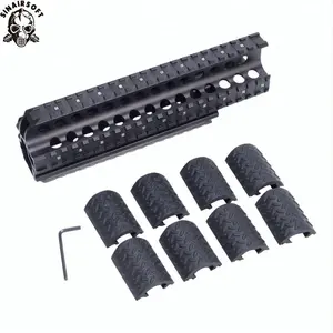 Aktino Saiga 7.62x39 Taktik Quad Rail ile 8 adet Ray Kapakları