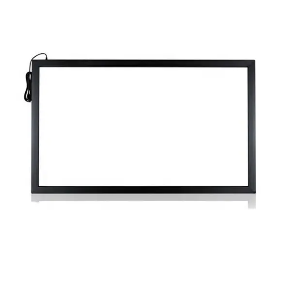 50 inch infrared sensor touch screen frame for transparent lcd display