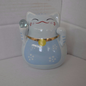 Mini <span class=keywords><strong>tirelire</strong></span> en céramique japonaise de haute qualité Lucky Cat Design pour les enfants - Product Image 3
