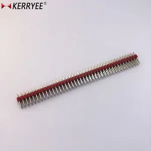 Red color housing 2.54mm male pin header