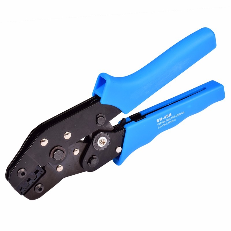 SN-48B Professional ratchet crimping pliers, Crimping pliers Terminal clamps