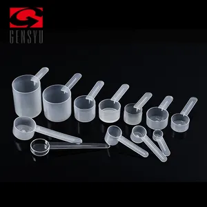 High Quality Safety Material Transparent Plastic PP Measuring Milk Powder Spoon Coffee Spoon