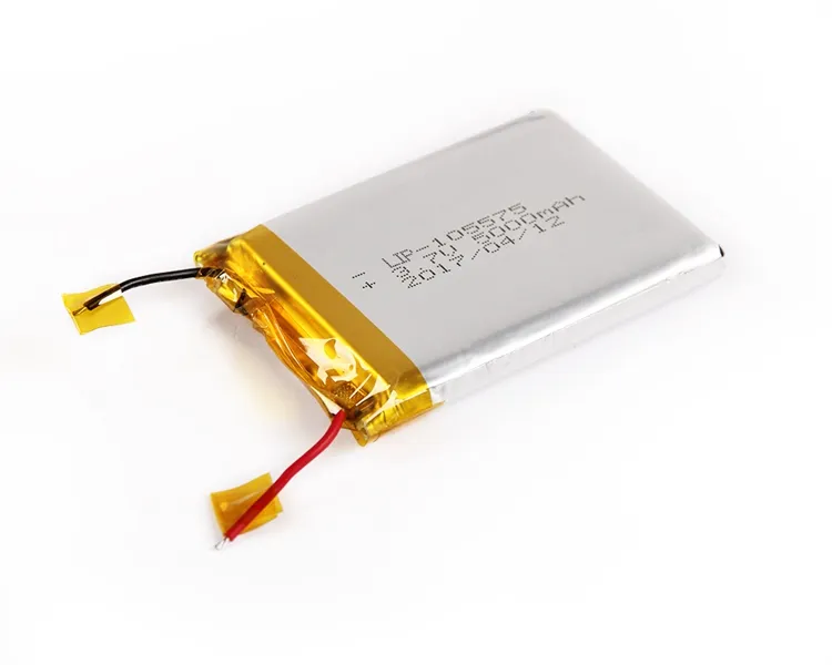 3.7v lipo cell 5000mah rechargeable Lithium polymer battery 105575 lipo battery