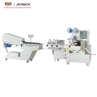 Sacs oreiller en plastique automatiques RP-301, 4/, pour emballer le chocolat, les bonbons, le pain, les biscuits, ligne de Production