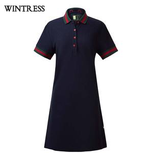 Abito <span class=keywords><strong>Polo</strong></span> Lungo da <span class=keywords><strong>Donna</strong></span> in Tessuto Elasticizzato Confortevole, <span class=keywords><strong>Vestito</strong></span> T-Shirt <span class=keywords><strong>Polo</strong></span>, Ultimi Abiti Casual Moderni da <span class=keywords><strong>Donna</strong></span> Stile T-Shirt <span class=keywords><strong>Polo</strong></span> - Product Image 2