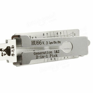 Original Lishi HU66 V.<span class=keywords><strong>3</strong></span> LISHI 2 in Reader Auto Handwerkzeuge für VW Decoder 2 in1 Schloss Pick Set Schlosser Werkzeuge - Product Image 4