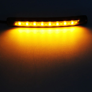 <span class=keywords><strong>Feu</strong></span> de Stop arrière <span class=keywords><strong>LED</strong></span>, clignotant Flexible, ambre rouge, pour <span class=keywords><strong>moto</strong></span>, plaque d'immatriculation, <span class=keywords><strong>bande</strong></span> - Product Image 5