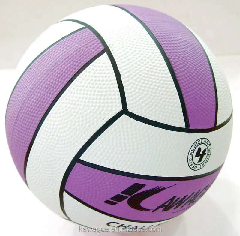 Rubber water polo ball for training and match