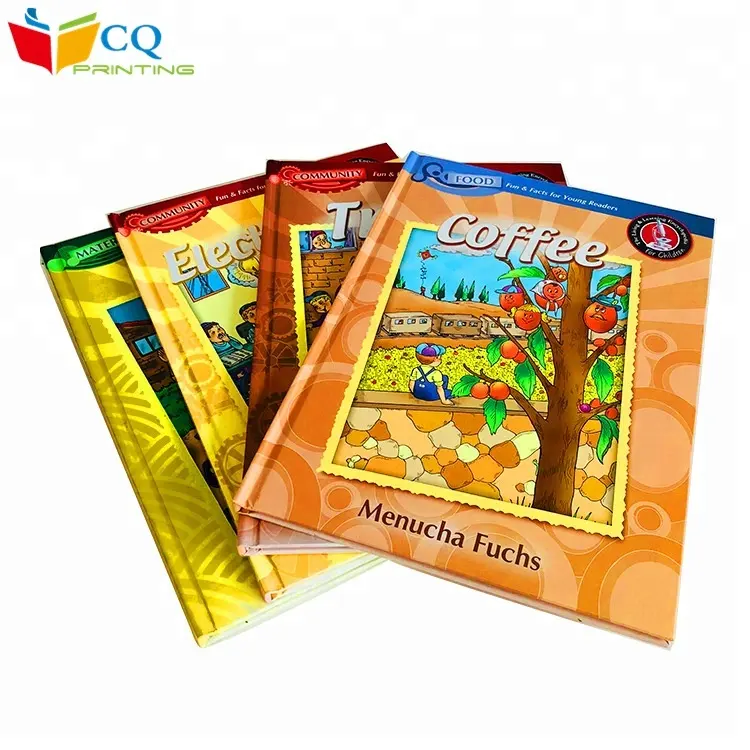 Best selling Hardcover sewing binding children book printing services , english story book