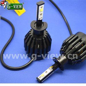 Vente chaude Philip Auto Voiture LED phare <span class=keywords><strong>H1</strong></span> super blanc LED phare kit avec Américain Ampoules - Product Image 1