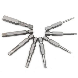 Juego de destornilladores de cabeza <span class=keywords><strong>hexagonal</strong></span> de acero S2, 8 piezas, vástago <span class=keywords><strong>hexagonal</strong></span> de 1/4 pulgadas, 50mm de longitud, cabeza <span class=keywords><strong>hexagonal</strong></span>, puntas Allen - Product Image 6