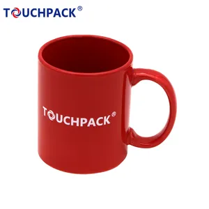 Caneca de café de cerâmica clássica personalizada, baixa queca para a promoção