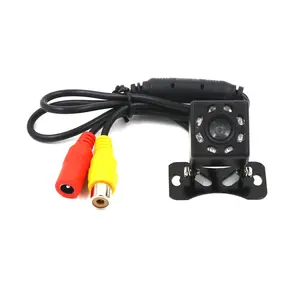 8 LED IR visione notturna telecamera posteriore telecamera di parcheggio di Backup impermeabile telecamera retrovisiva universale grandangolare per auto