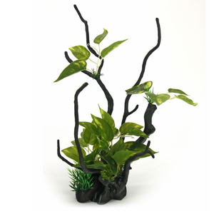 <span class=keywords><strong>Mini</strong></span> árvore de bonsai artificial, ornamento de tanque de peixes, novo, 2018