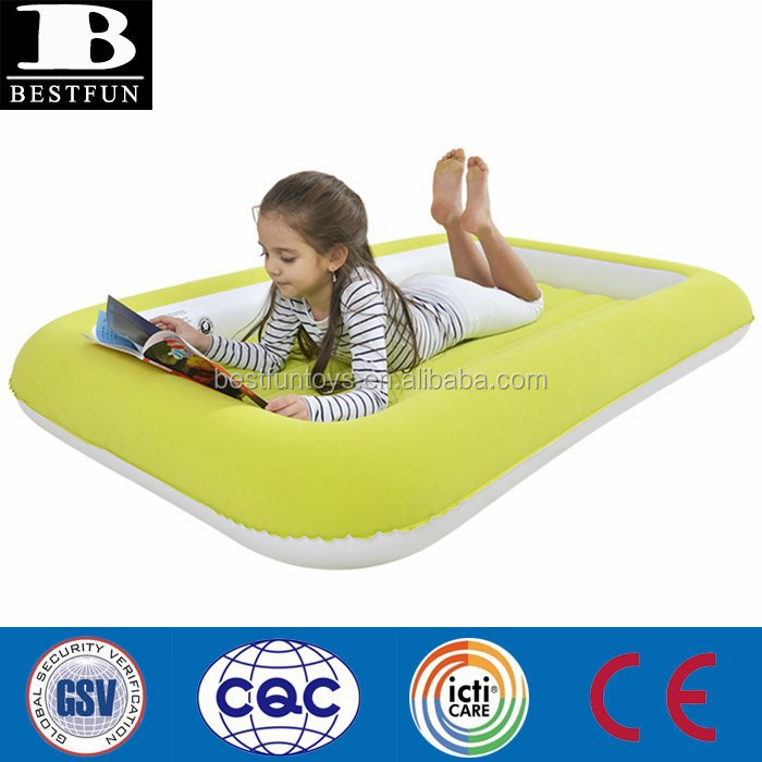 Lit De Voyage Gonflable Lit D'appoint Pour Enfants Avec Sac De Couchage Integre Ready Bed
