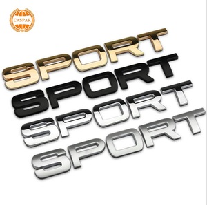 Pegatinas para carrocería de coche, deportivas, doradas, personalizadas - Product Image 1