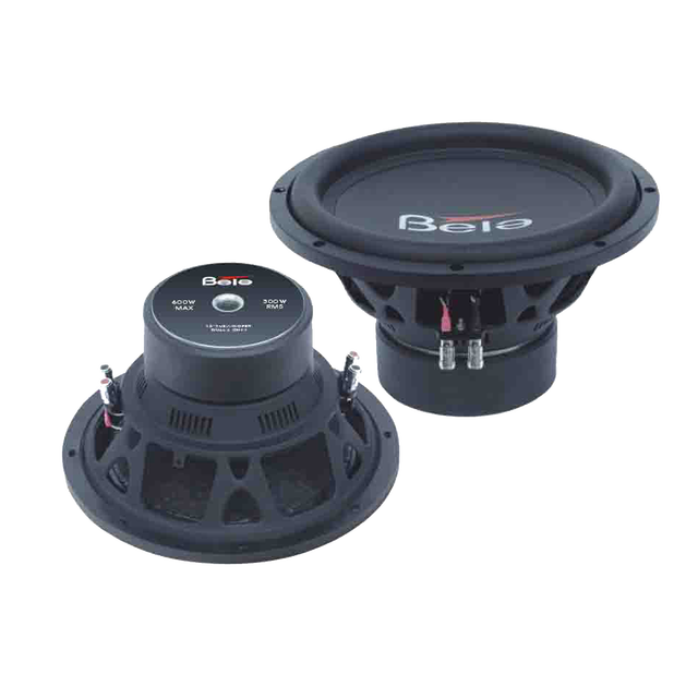 15 Inch Dual Voice Coil 4-Ohm 300Watt Car Sub Woofer Loudspeaker Horn