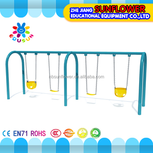 Dos plazas de jardín oscilación de diapositivas niños <span class=keywords><strong>amor</strong></span> difformity <span class=keywords><strong>columpio</strong></span> doble para los niños - Product Image 3