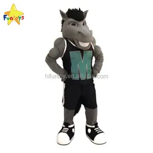 Funtoys CE Grey Power Sport Mustang Mascot Costume