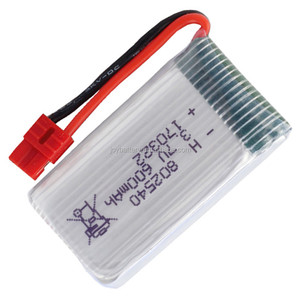 بطارية 802540 <span class=keywords><strong>3</strong></span>.7 فولت 600 مللي أمبير 25C للطائرات بدون طيار X5C X5SC X5SW X5HC X5HW - Product Image 5