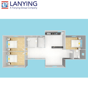 Flexible <span class=keywords><strong>casa</strong></span> prefabricada con color diferente para la Oficina en la construcción y minería - Product Image 5