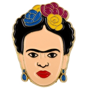 Moda esmalte PIN para Frida <span class=keywords><strong>Kahlo</strong></span> personalizado esmalte suave pin de solapa - Product Image 1