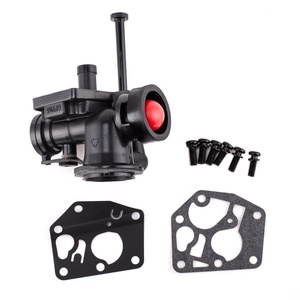 Carburateur de moto pour <span class=keywords><strong>Briggs</strong></span> et <span class=keywords><strong>Stratton</strong></span> 499809 498809A, <span class=keywords><strong>tondeuse</strong></span> à gazon 494406 3 3.5 3.75 4.5 HP - Product Image 1