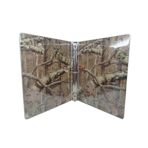 Carpeta de anillas personalizada de 1 pulgada, tamaño Mini <span class=keywords><strong>A4</strong></span>, 3, carpeta de archivos de PVC de tapa dura Popular con impresión de logotipo, suministros promocionales UV - Product Image 4