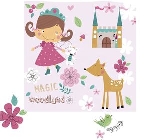 Cama de Madera para Niños Pequeños Toffy & Friends Cama Rosa para Niña - Product Image 4