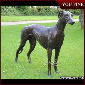 Estatua <span class=keywords><strong>de</strong></span> Jardín <span class=keywords><strong>de</strong></span> Galgo <span class=keywords><strong>de</strong></span> Bronce <span class=keywords><strong>de</strong></span> Tamaño Real en Venta - Product Image 3