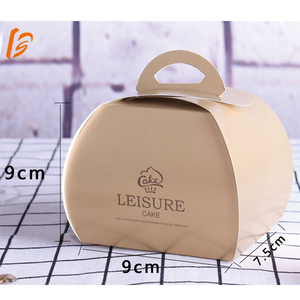 Portable Paper Packaging Wedding Favor <strong>Bridal</strong> Party Single 1 Cupcake <strong>Box</strong> - Product Image 5