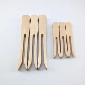 95mm Dolly Natural Wood Clothespin Pegs Kid's Doll making