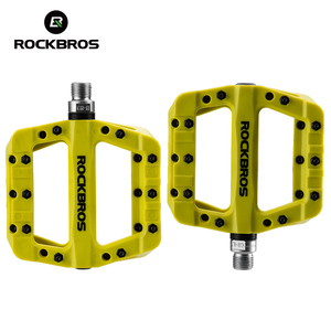 <span class=keywords><strong>Pedales</strong></span> de Bicicleta <span class=keywords><strong>ROCKBROS</strong></span> para Ciclismo MTB, Ultraligeros, con Rodamientos Sellados, de Nailon y Molibdeno, Duraderos, con Área de Apoyo Amplia - Product Image 2