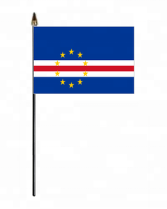 Drapeaux agités à la main du <span class=keywords><strong>Cap</strong></span>-<span class=keywords><strong>Vert</strong></span> personnalisés Bannières en polyester bon marché avec soie et matières plastiques - Product Image 3
