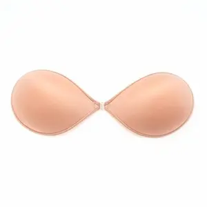 Women's push up invisible bra for plus size Strapless Self Adhesive Invisible Push-up Bra