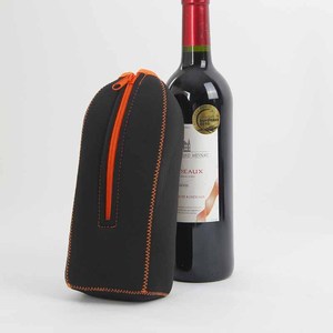 Hochwertiger Einzel kühler beutel Neopren Hochwertiger Rotwein flaschen kühler für Premium-Wein