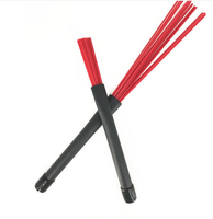 Flexible Nylon bürste Jazz Drum Set Drumsticks Großhandel E-Commerce Bulk Drum Sticks mit großem Partikel klang