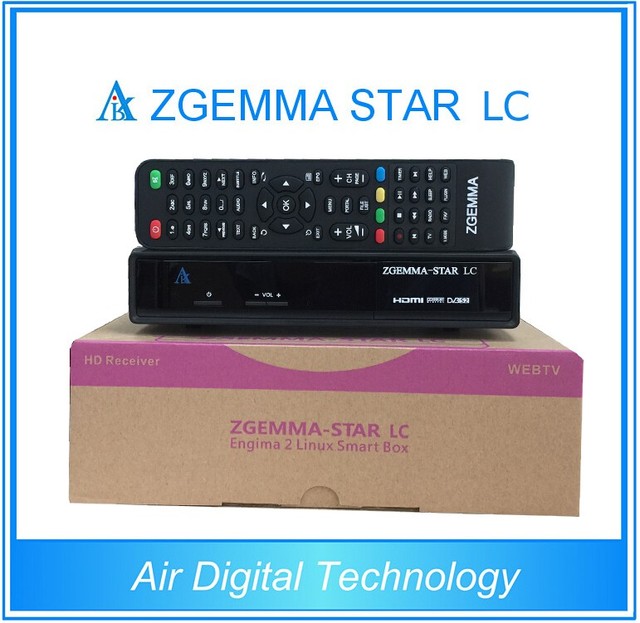 Full TV Channels Cable Box Zgemma-Star LC Satellite Decoder&Receiver With Linux OS Enigma2 New Updated DVB-C One Tuner