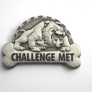 Moneda de plata antigua fundición de aleación de zinc <span class=keywords><strong>esmalte</strong></span> suave 3d diseño - Product Image 1