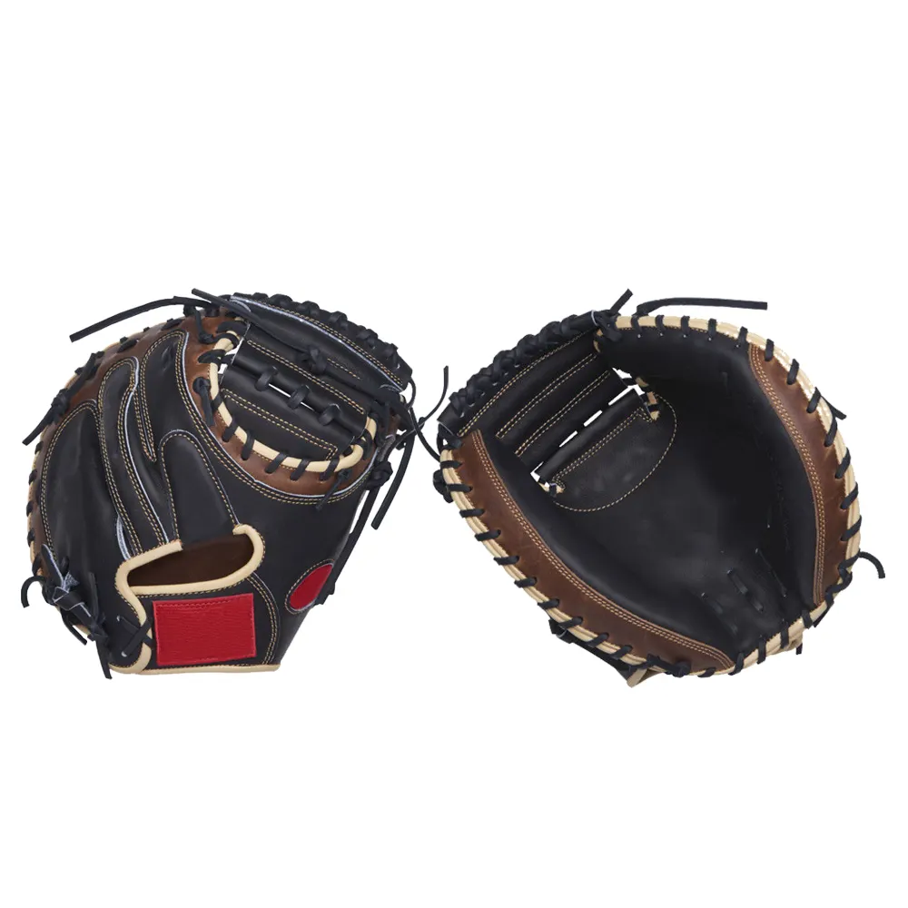 Professional baseball handschoenen 33in catcher wanten rundleer